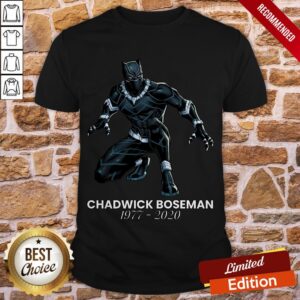 T’Challa In Black Panther Chadwick Boseman 1977 2020 Shirt