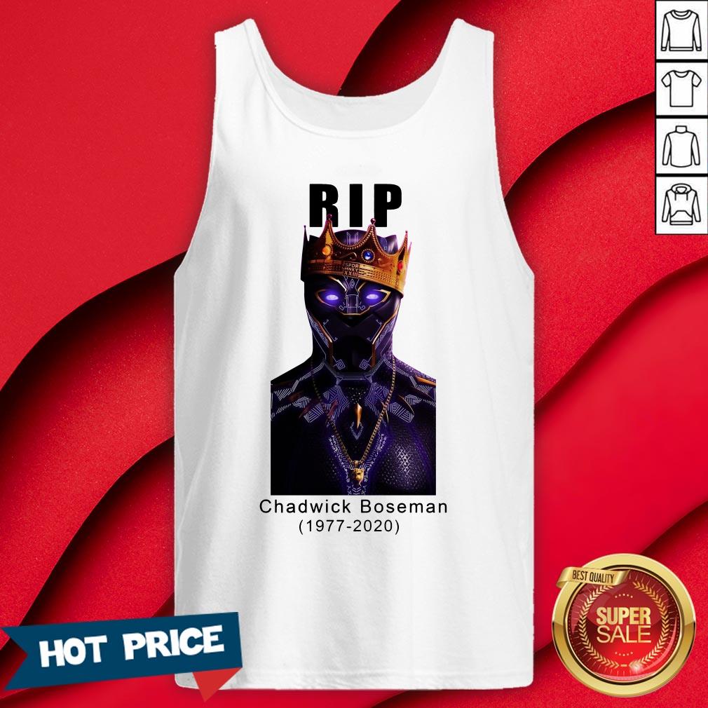 T’Challa In Black Panther Chadwick Boseman 1977 2020 Shirt - Image 2