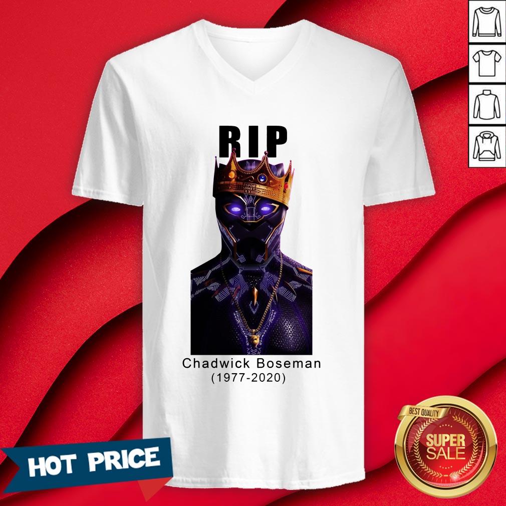 T’Challa In Black Panther Chadwick Boseman 1977 2020 Shirt - Image 3