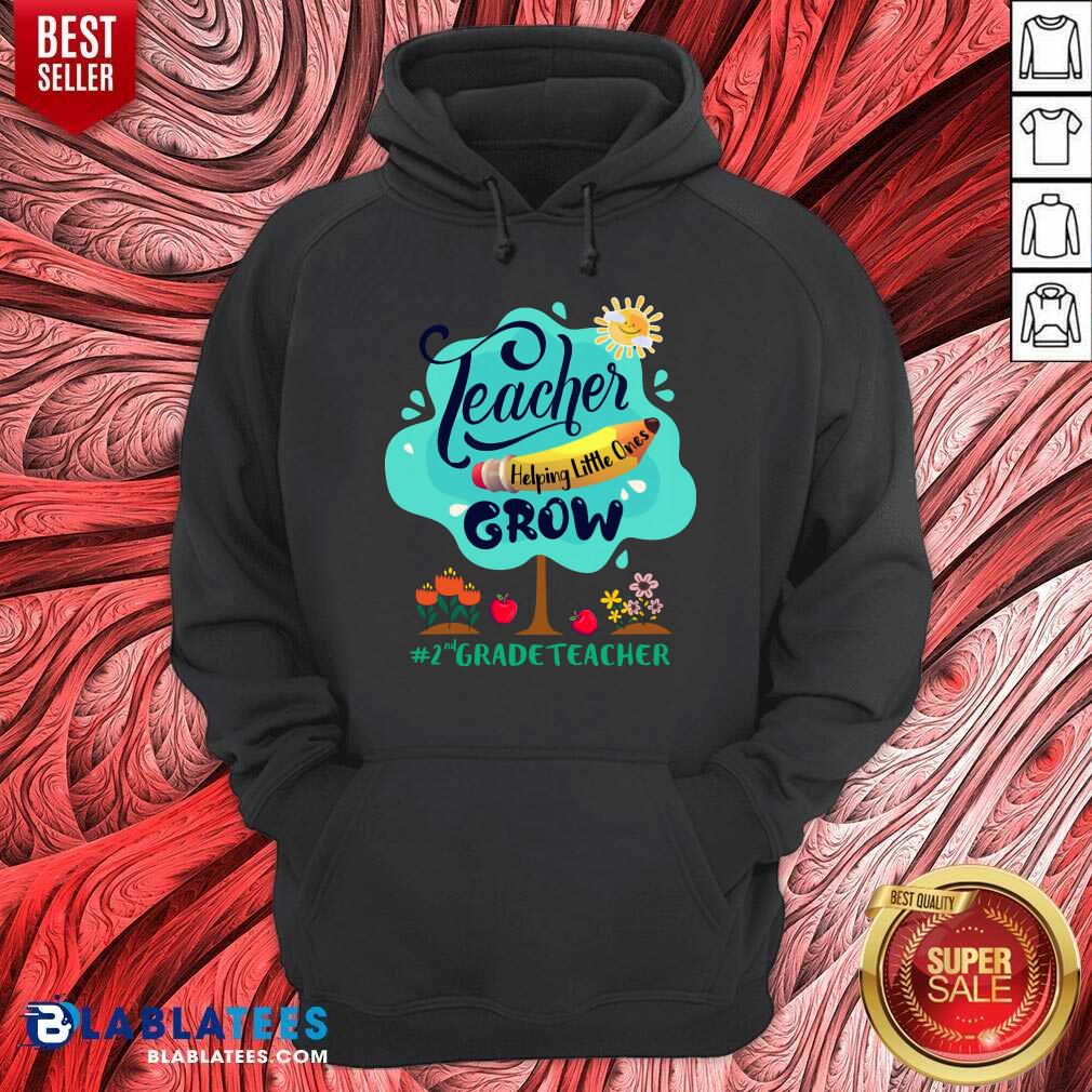 Teacher Grow 2nd Grade Teacher Shirt - Image 5