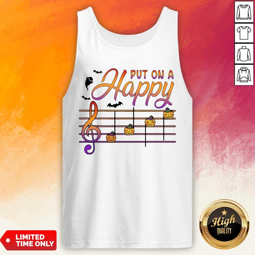 Teacher Music Put On A Happy Halloween Shirt - Image 3