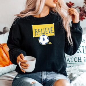 Alternative view of Ted Lasso Believe Soccer Sign Shirt