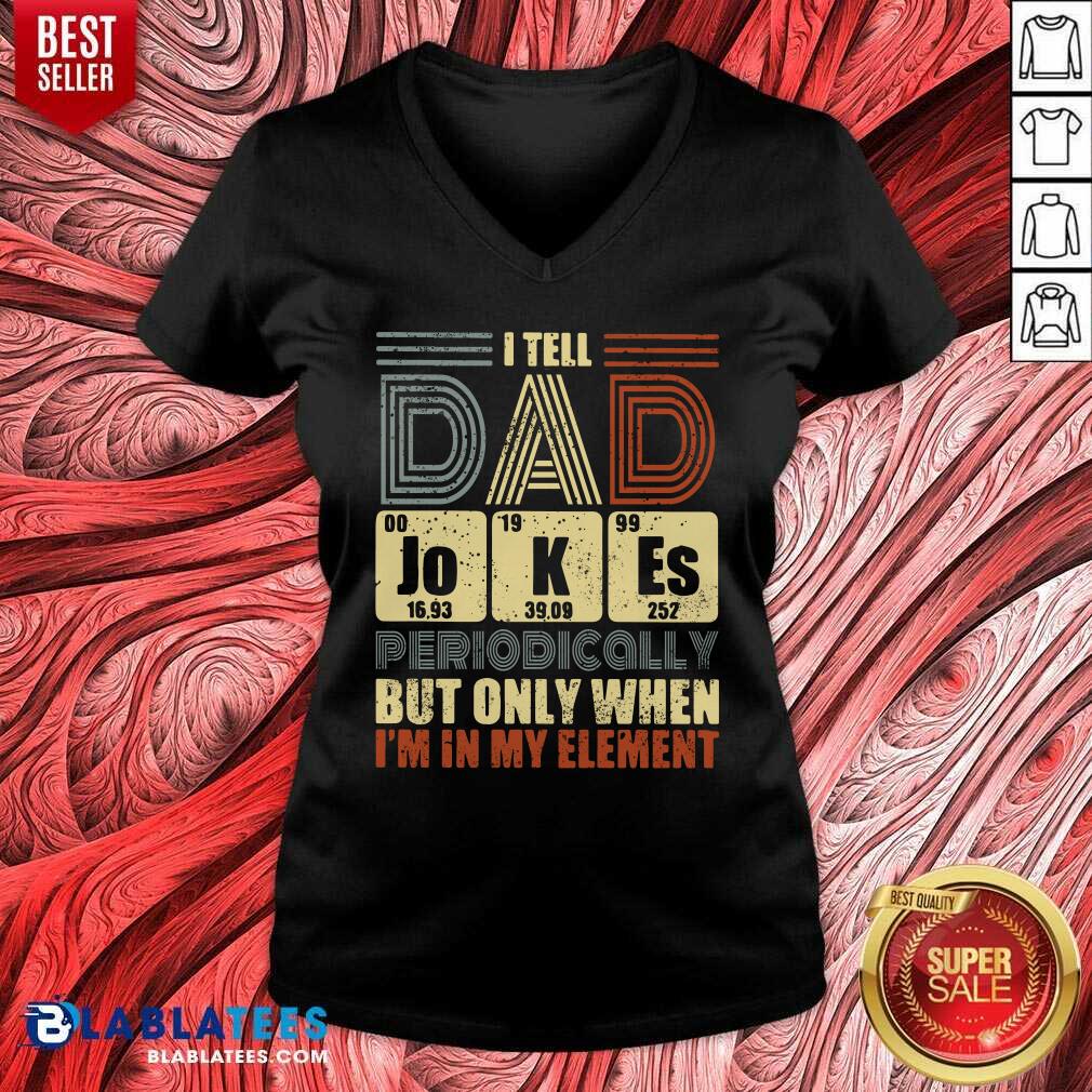 Tell Dad Jokes Periodically Shirt - Image 2