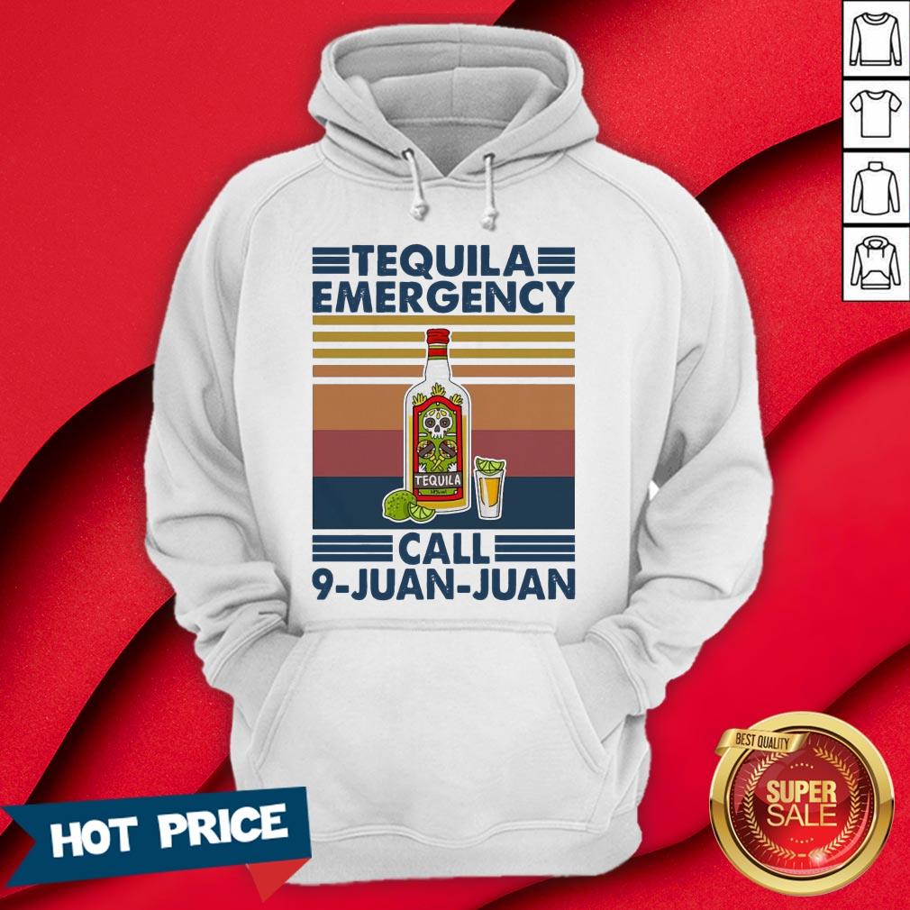 Tequila Emergency Call 9 Juan Juan Vintage Shirt - Image 5