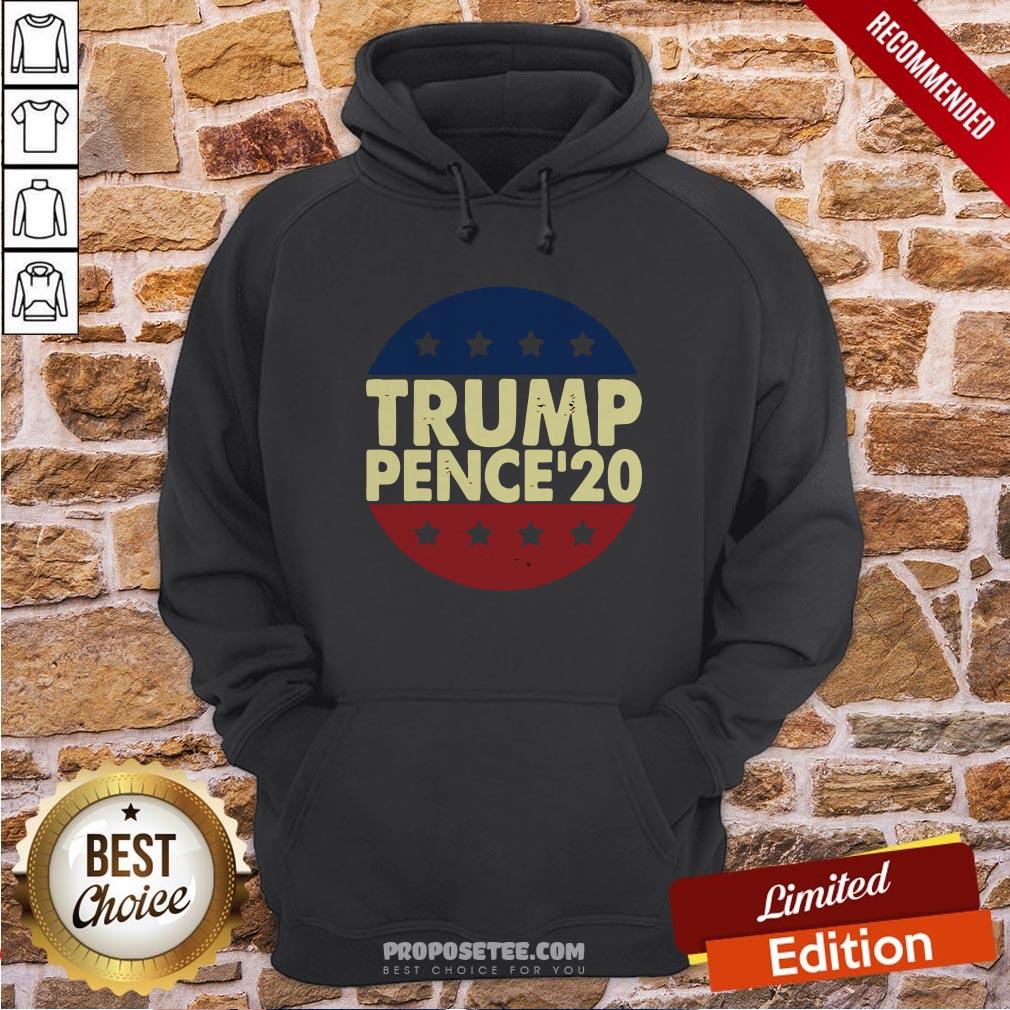 The Trump Pence 2020 Election Costume Patriotic Gift Retro Shirt - Image 5