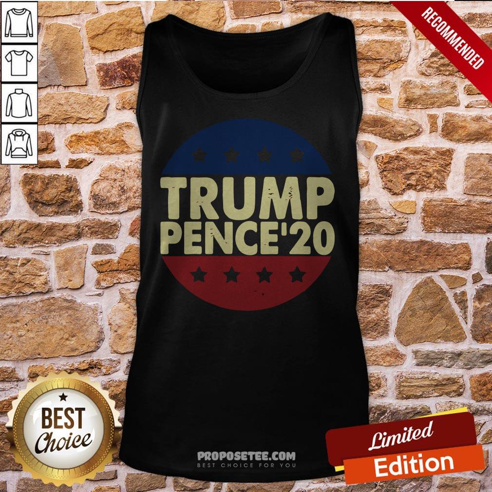 The Trump Pence 2020 Election Costume Patriotic Gift Retro Shirt - Image 3