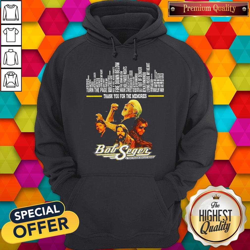 Thank You For The Memories Bob Seger Band Shirt - Image 2
