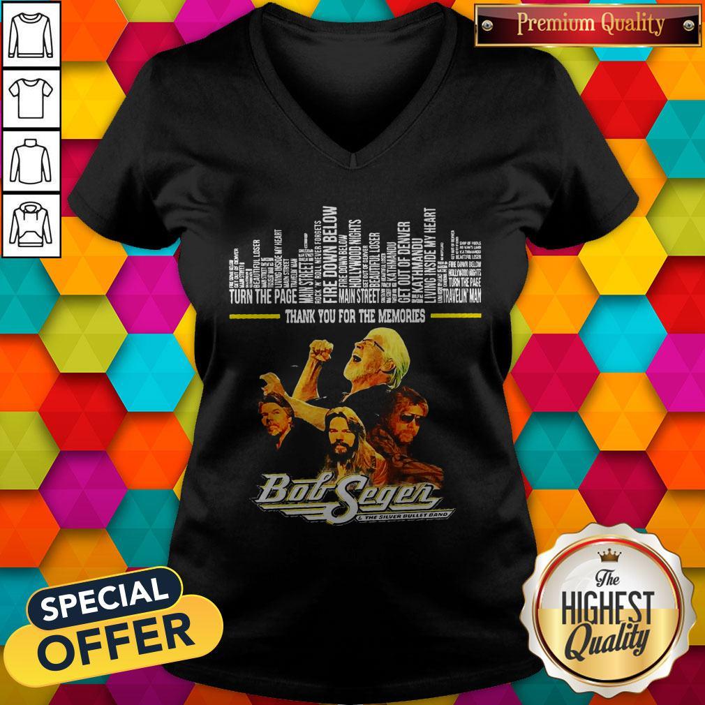 Thank You For The Memories Bob Seger Band Shirt - Image 3