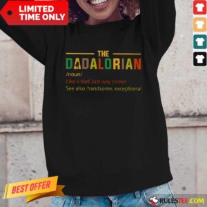 Alternative view of The Dadalorian Noun Vintage Shirt