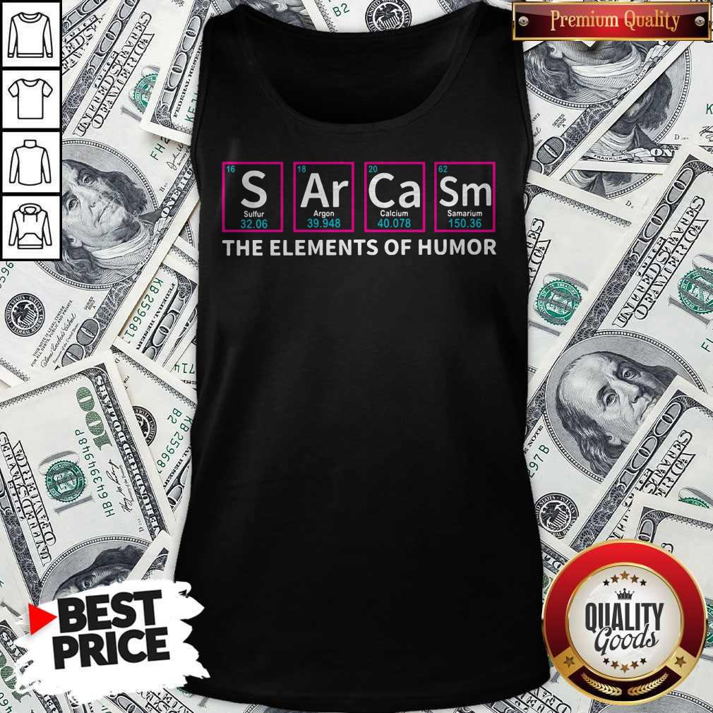 The Elements Of Humor Sulfur Argon Calcium Samarium Shirt - Image 5