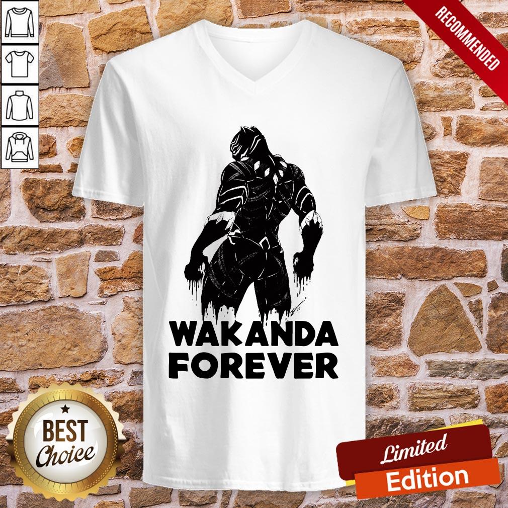 The King of Wakanda We Love You Forever Shirt - Image 2