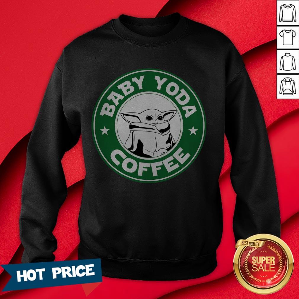 The Mandalorian Baby Yoda Coffee Shirt - Image 4