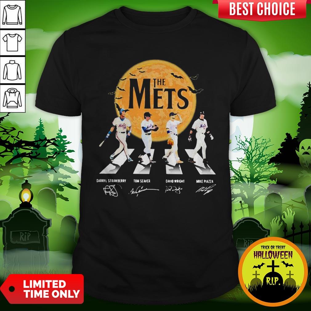 The Mets Halloween Abbey Road Signature Shirt