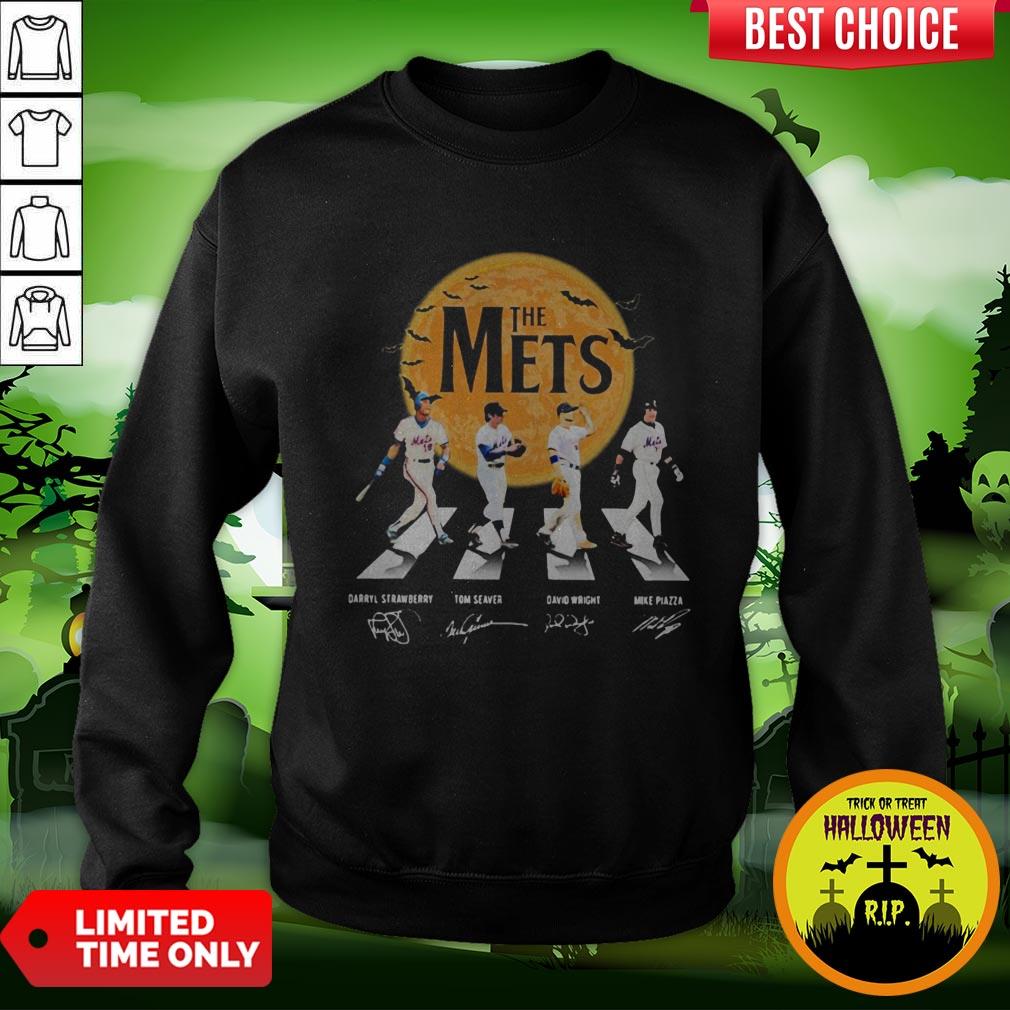 The Mets Halloween Abbey Road Signature Shirt - Image 4