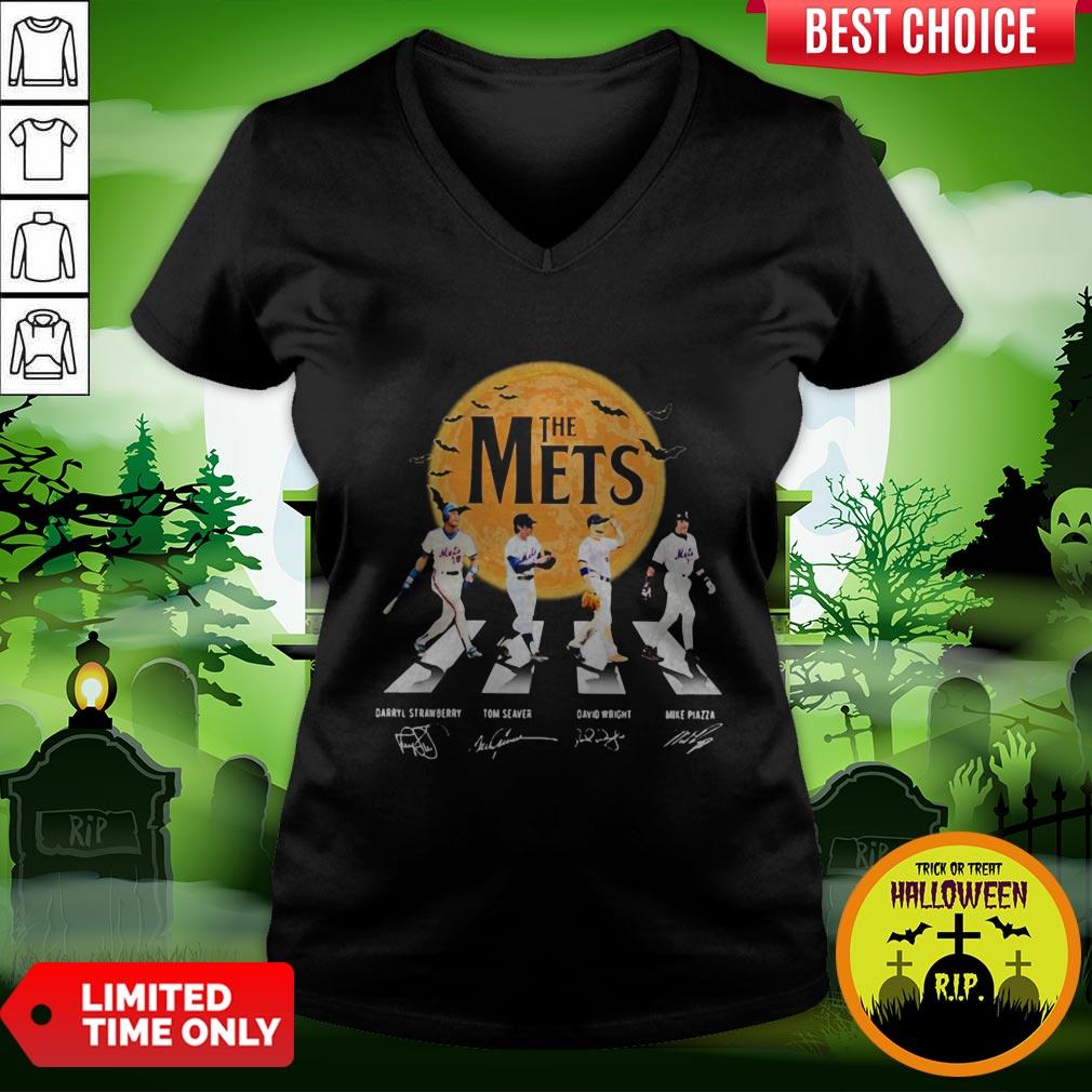 The Mets Halloween Abbey Road Signature Shirt - Image 2