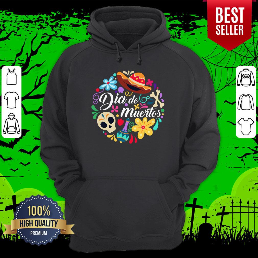 The Mexico Dia De Muertos Sugar Skull Day Dead Shirt - Image 3