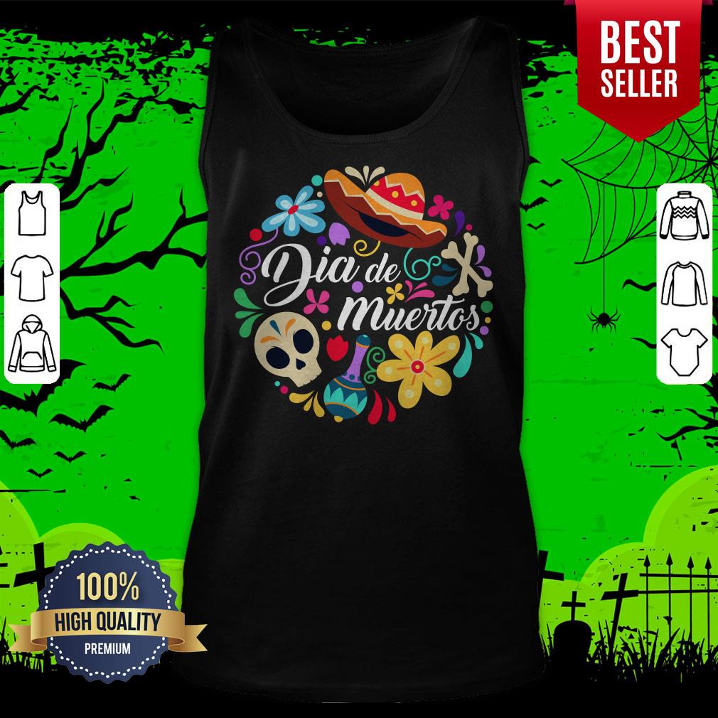 The Mexico Dia De Muertos Sugar Skull Day Dead Shirt - Image 5