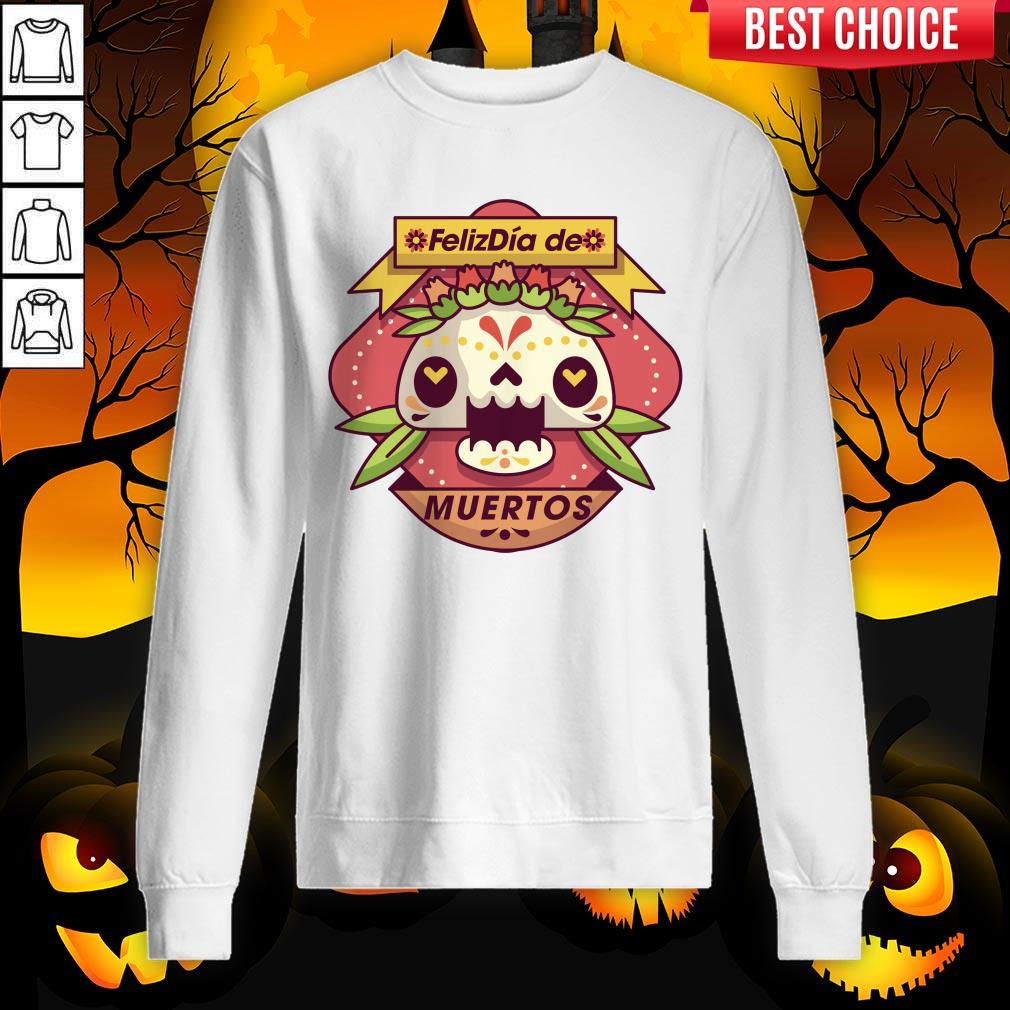 The Mexico Sugar Skull Dia De Muertos Day Dead Shirt - Image 5