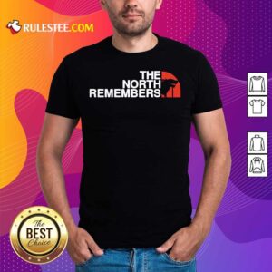 The North Remembers Wolf Black Shirt