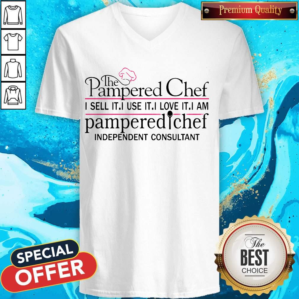 The Pampered Chef I Sell It I Use It I Love It I Am Pampered Chef Independent Consultant Shirt - Image 2