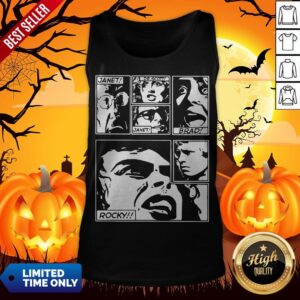 Alternative view of The Rocky Horror Picture Show Janet Dr Scott Brad Rocky Shirt