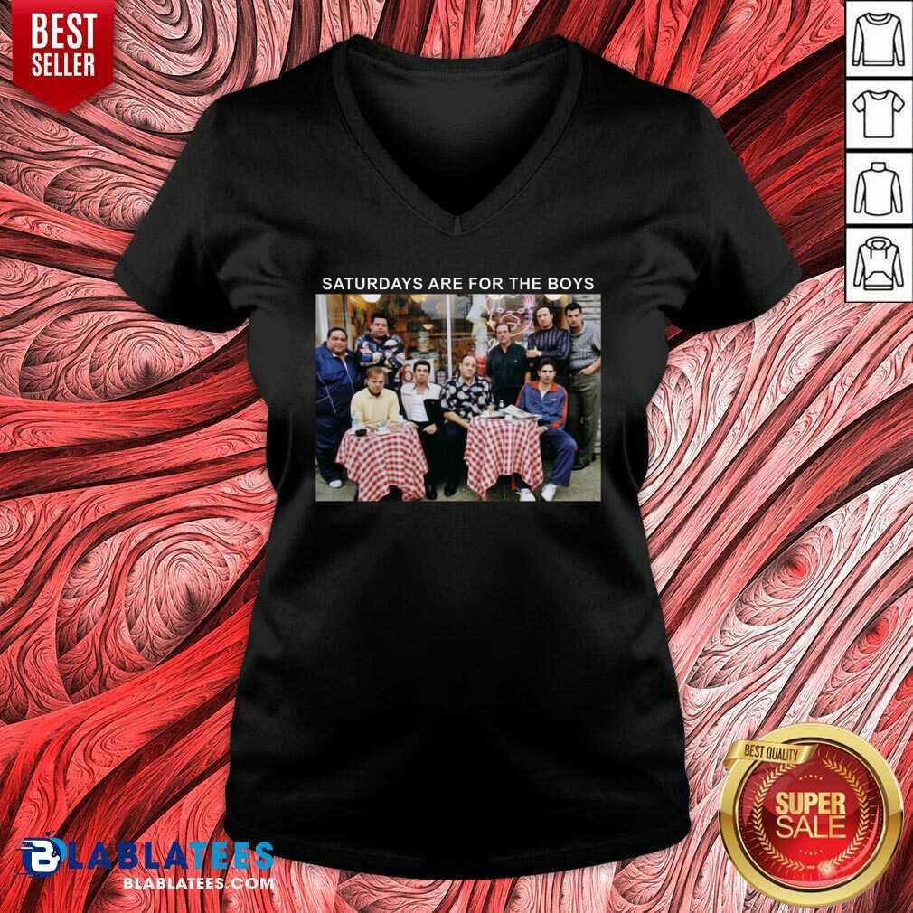 The Sopranos Saturdays Are For The Boys Shirt - Image 3