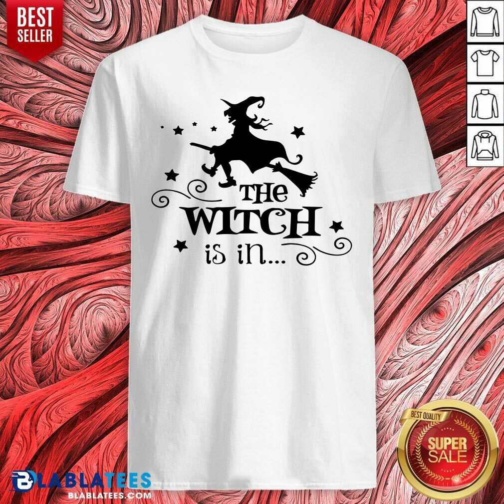 The Witch Is In Halloween Carpet Floor Mat Shirt