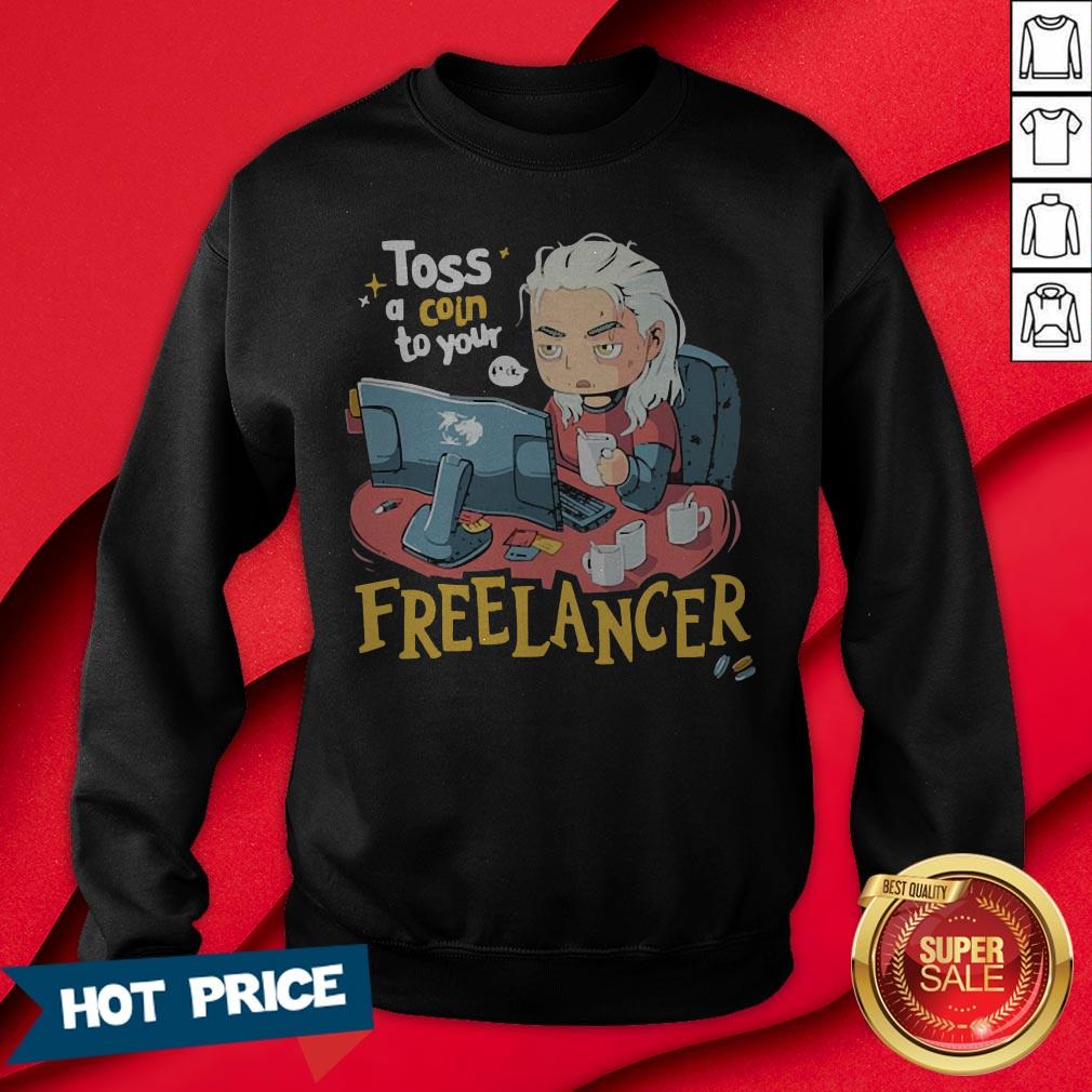 The Witcher Toss A Coin To Your Freelancer Shirt - Image 4
