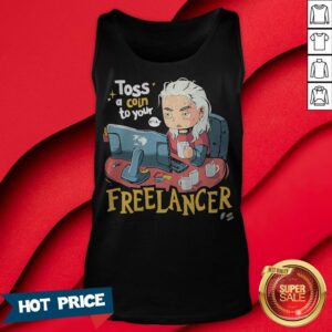 Alternative view of The Witcher Toss A Coin To Your Freelancer Shirt