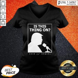Alternative view of They Is This Thing On Trump Presidential Debate 2020 Shirt