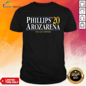 Things Phillips Arozarena 2020 Shirt