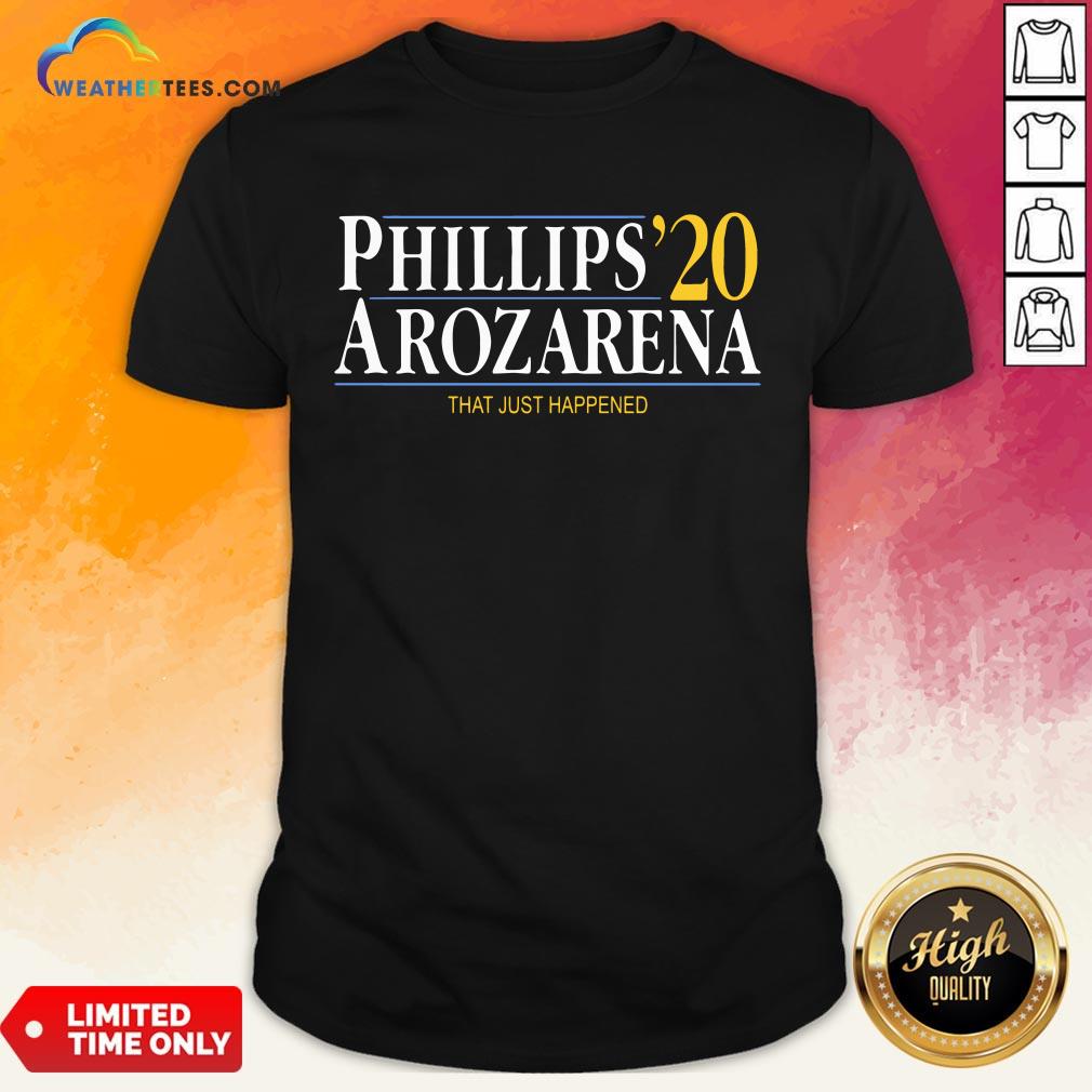 Things Phillips Arozarena 2020 Shirt