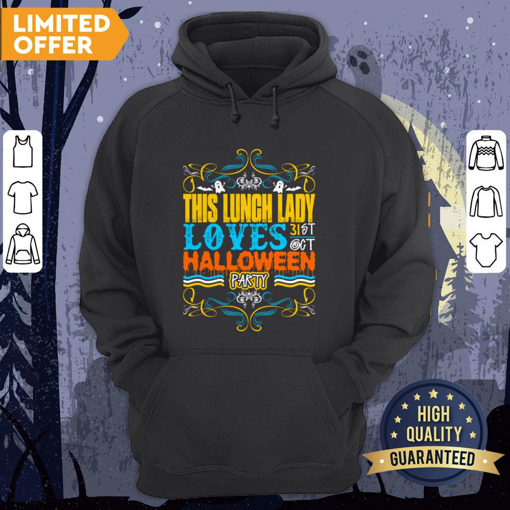 This Lunch Lady Loves Halloween Party Shirt - Image 5