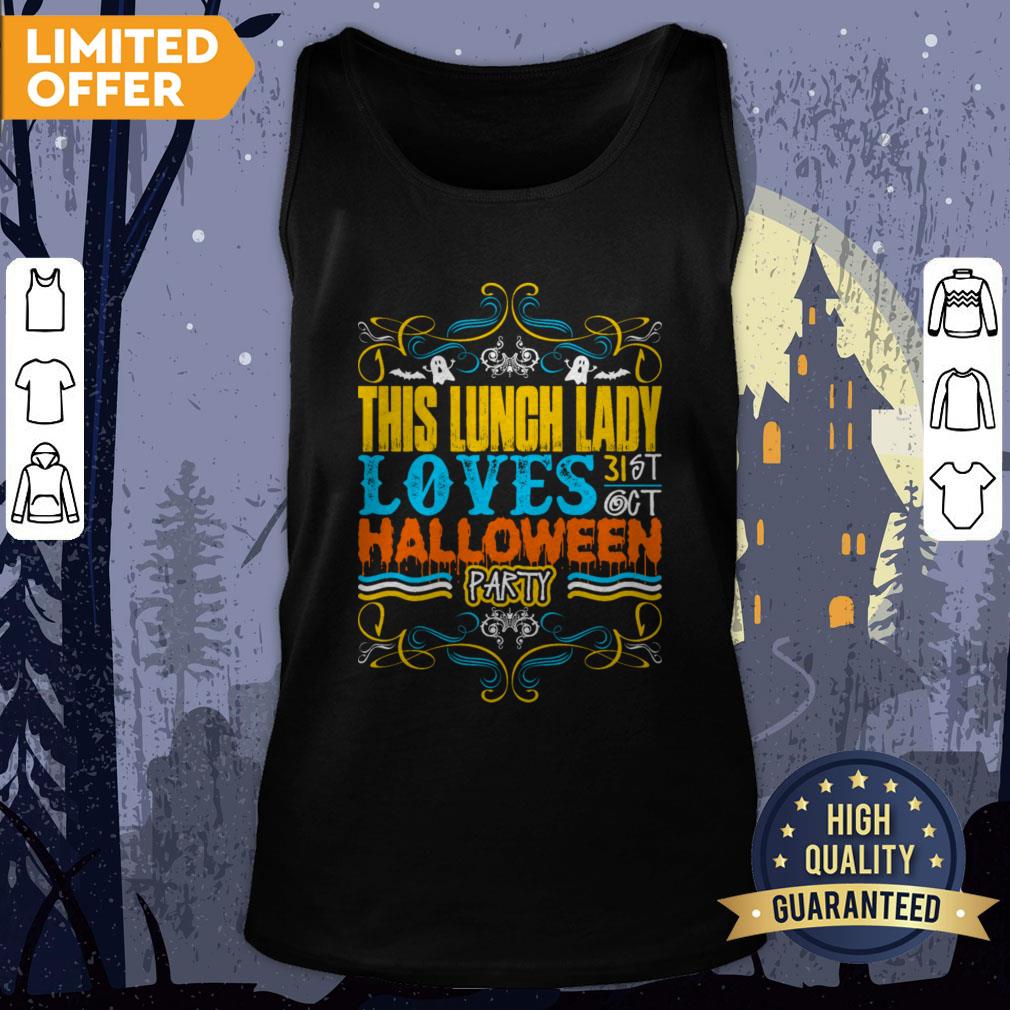 This Lunch Lady Loves Halloween Party Shirt - Image 2