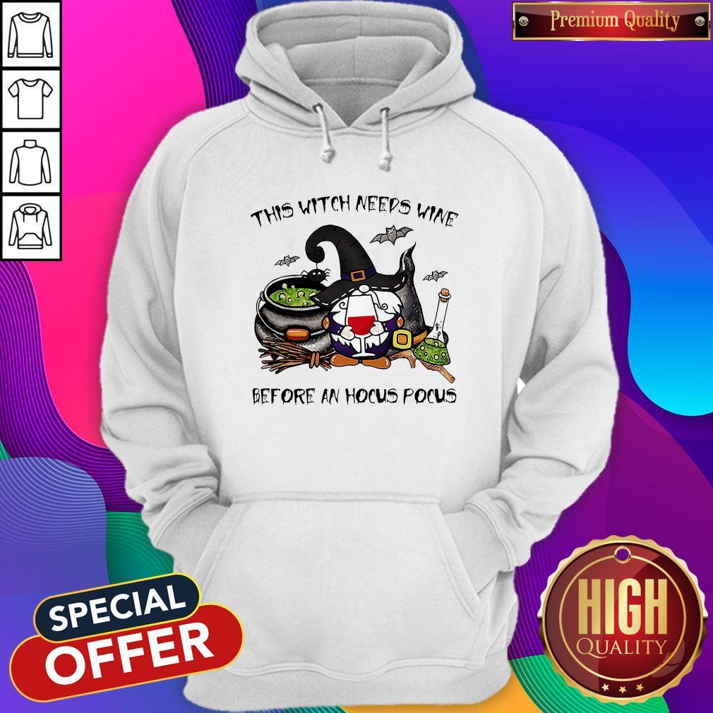 This Witch Neeps Wine Before An Hocus Pocus Halloween Shirt - Image 4