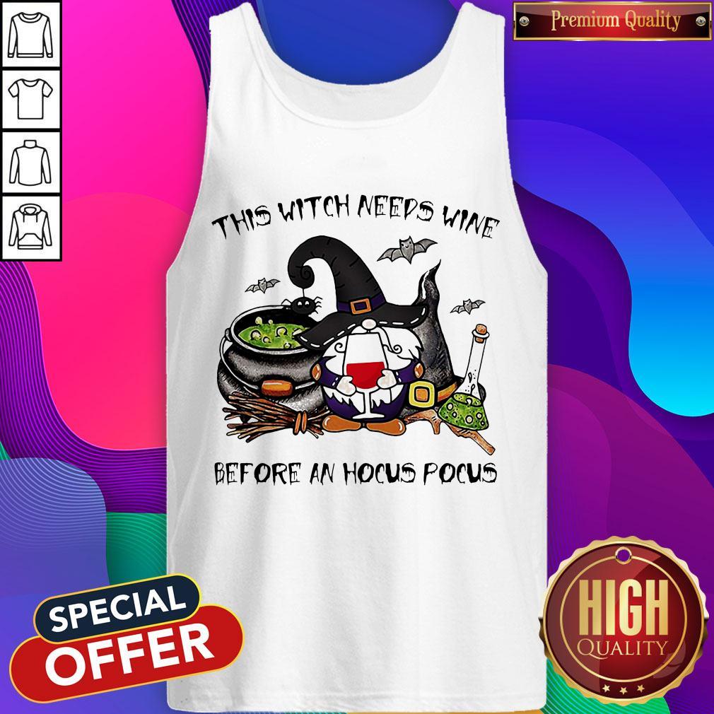 This Witch Neeps Wine Before An Hocus Pocus Halloween Shirt - Image 2