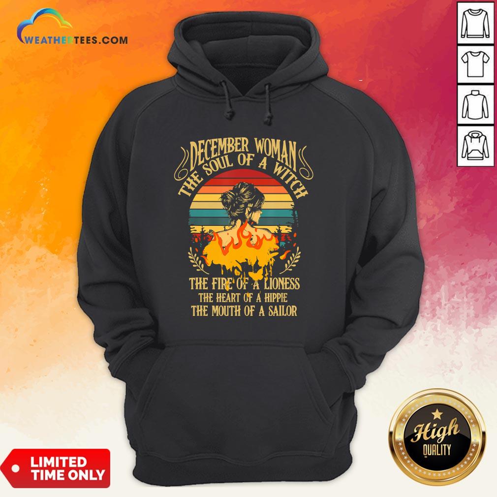 Thought December Woman The Soul Of A Witch Camper Camping Vintage Shirt - Image 5