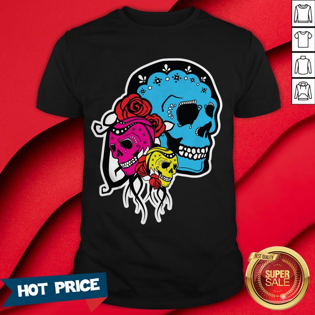 Thrice The Deat Dia De Muertos Day Dead Shirt