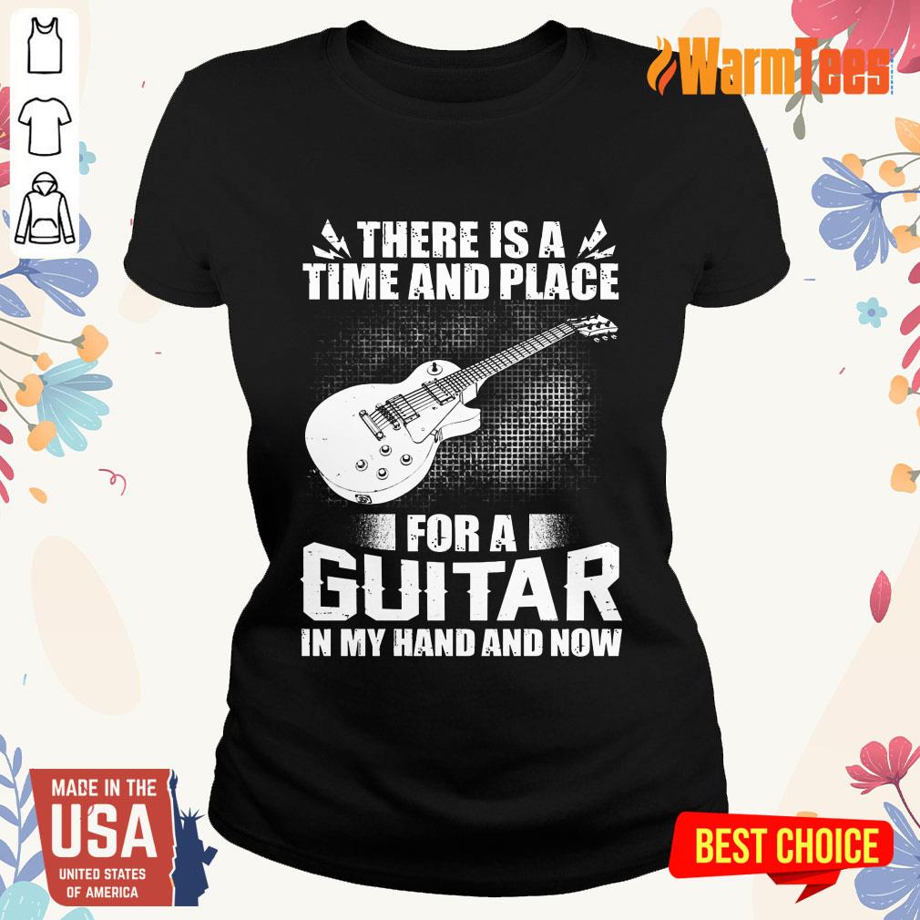 Time And Place For A Guitar In My Hand Shirt - Image 3