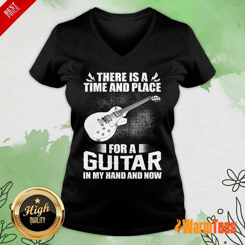 Time And Place For A Guitar In My Hand Shirt - Image 5