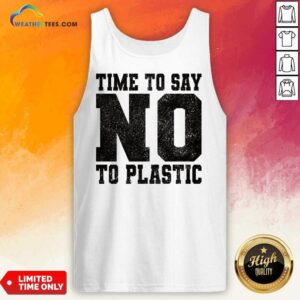 Alternative view of Time No Say No To Plastic Shirt