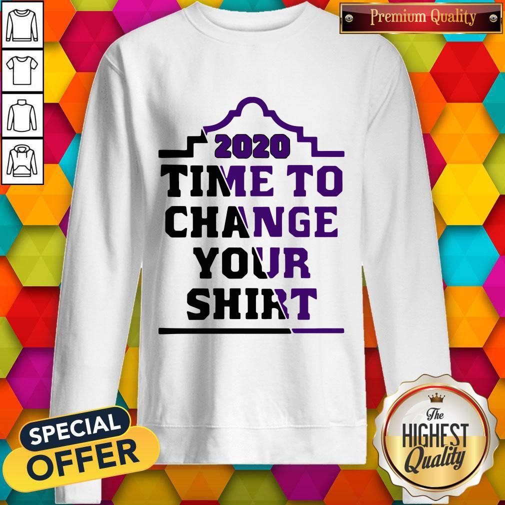 Time To Change Your 2020 Shirt - Image 5