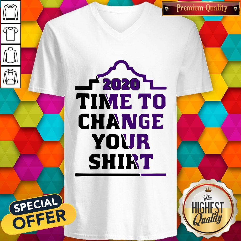Time To Change Your 2020 Shirt - Image 2