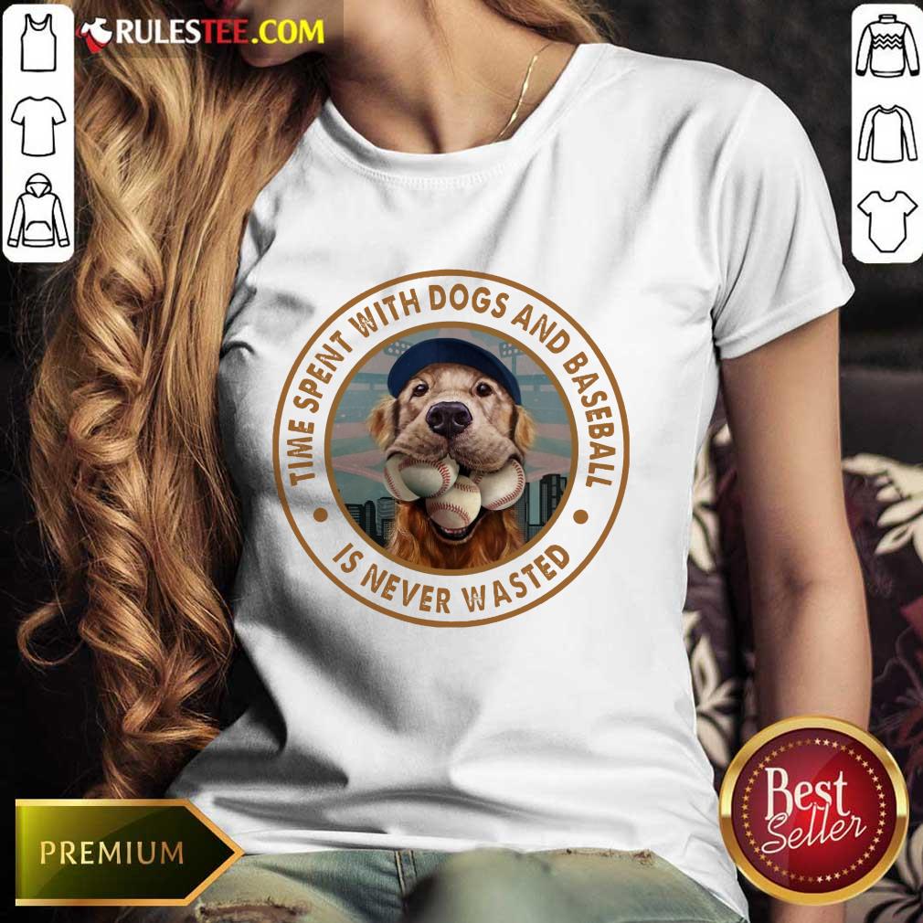 Time With Dogs And Baseball Shirt - Image 3