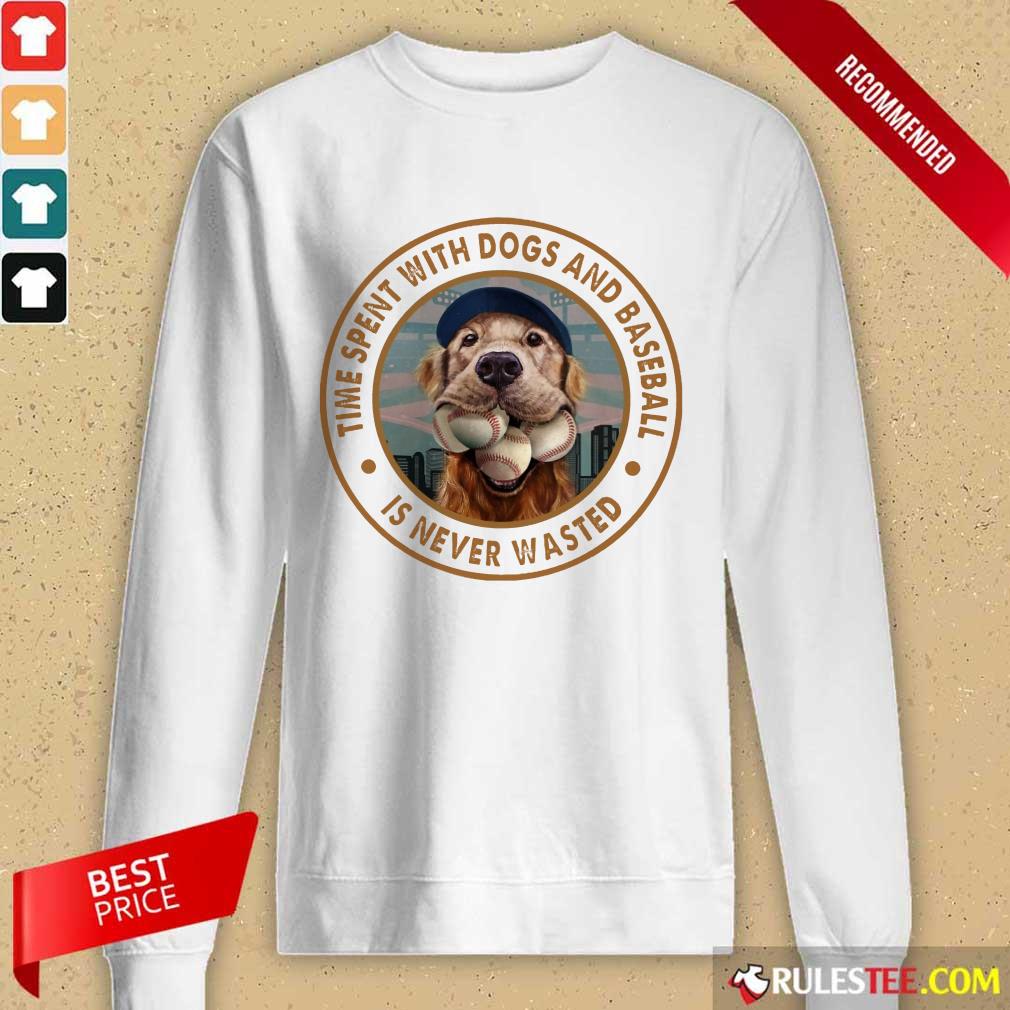 Time With Dogs And Baseball Shirt - Image 2