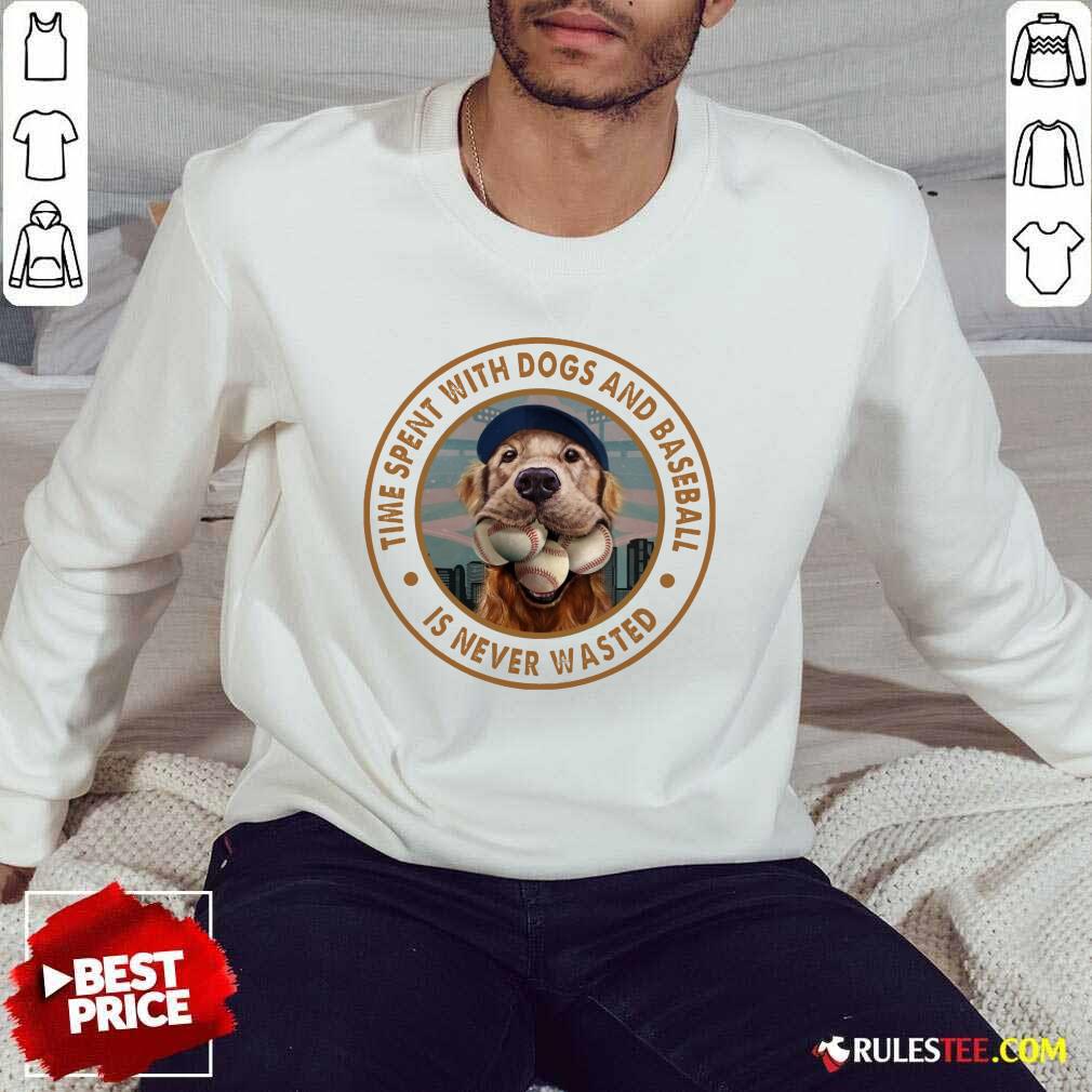 Time With Dogs And Baseball Shirt - Image 5