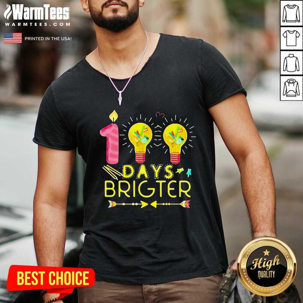 Top 100 Days Brighter Shirt - Image 5