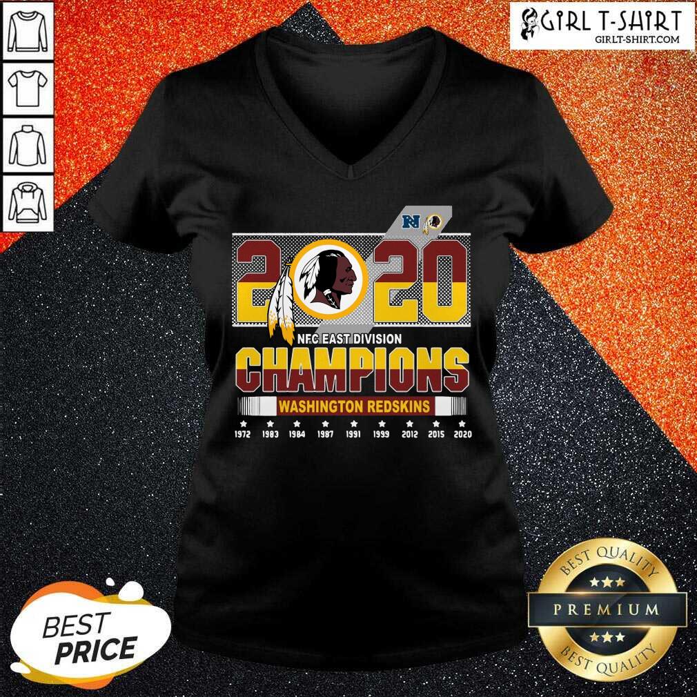 Top 2020 Nfc East Division Champions Washington Redskins 1972 2020 Shirt - Image 2