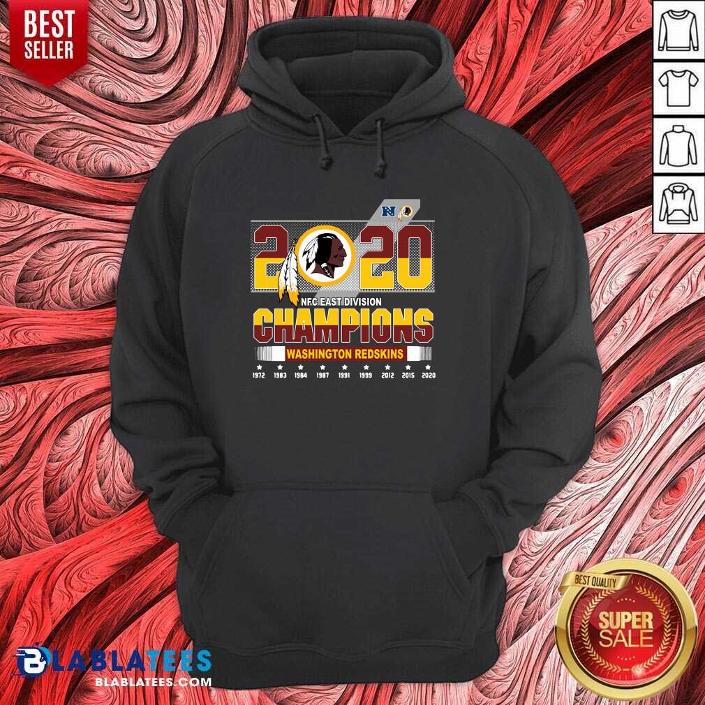 Top 2020 NFC East Division Champions Washington Redskins Shirt - Image 5