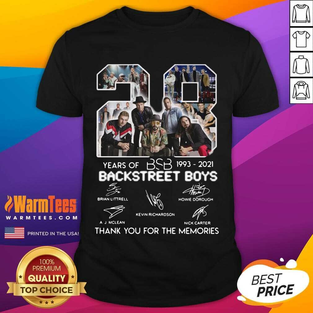 Top 28 Years Of BSB Backstreet Boys Shirt